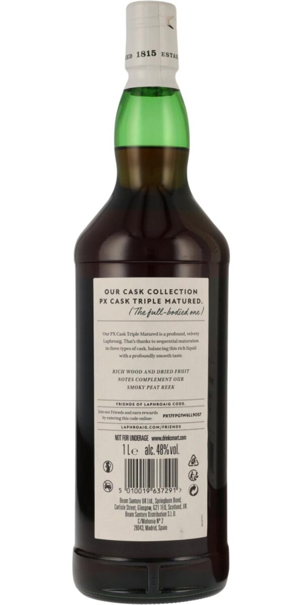 LAPHROAIG PX CASK [1000ML] - Image 2